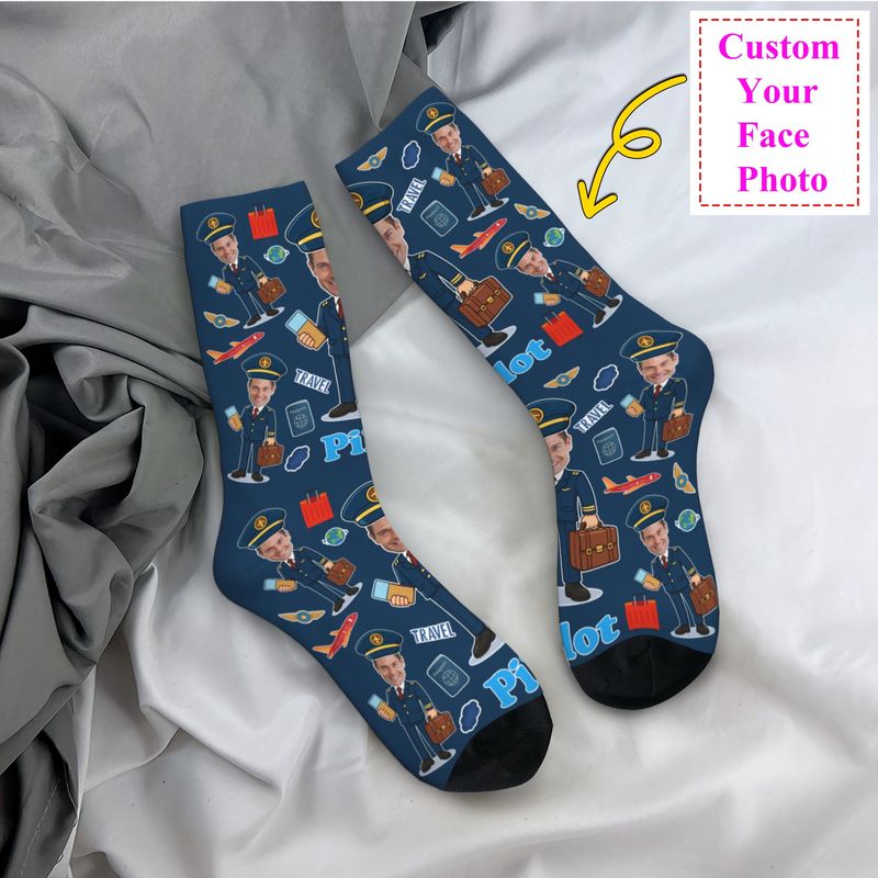 3D Printing Youtube - Novelty Men's Funny Pilot Custom Dress