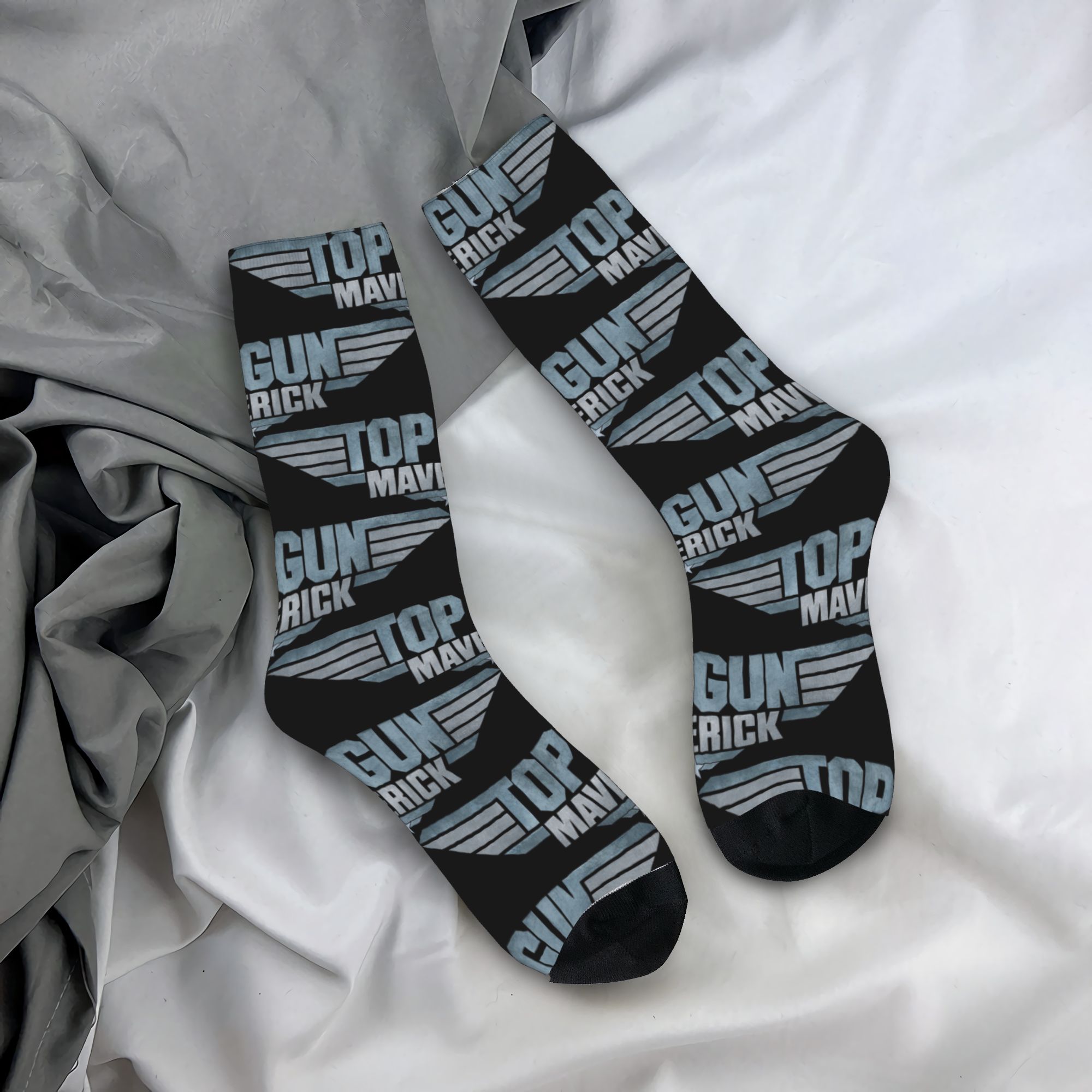 3D Printing Youtube - Custom Fashion Top Gun Maverick Socks