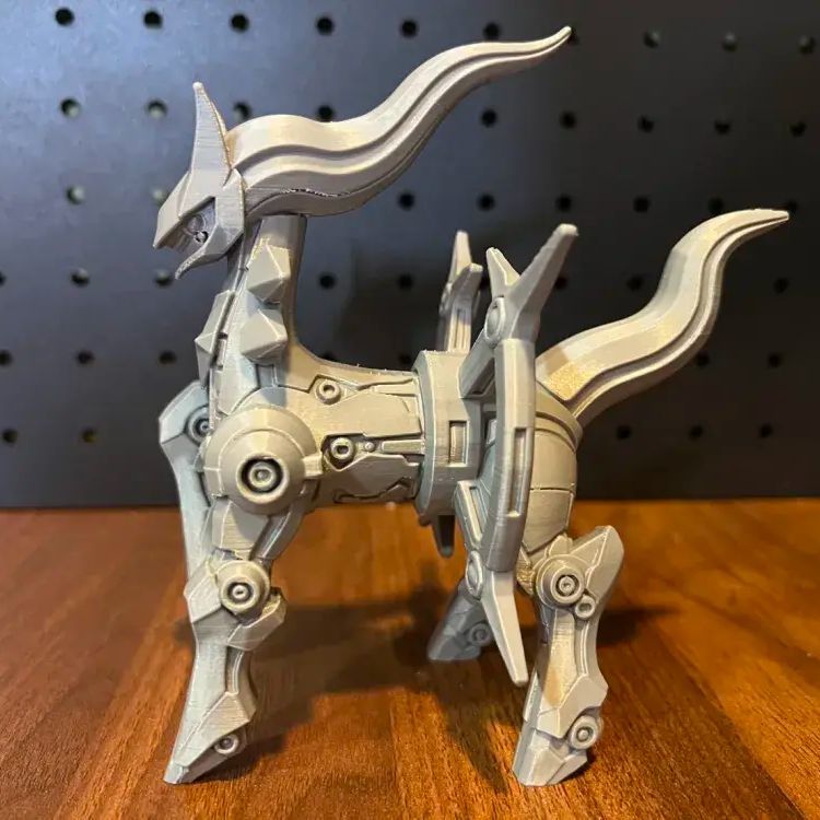 3D Printing Toys - Pokémon 3D Printed Mechanical Arceus Craft