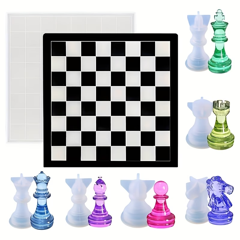 3D Printing Chess - Top Quality 2026New Chess Silicone Molds