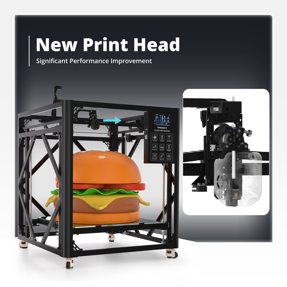3D Printing X Y Z Axis - Tronxy VEHO-800-12 or PRO Large Printing