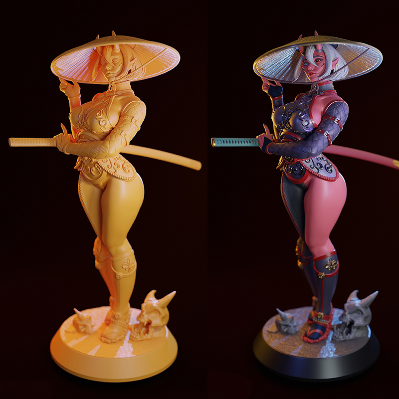 3D Printing Character - 2 Styles Game Character 6088 DARKAT