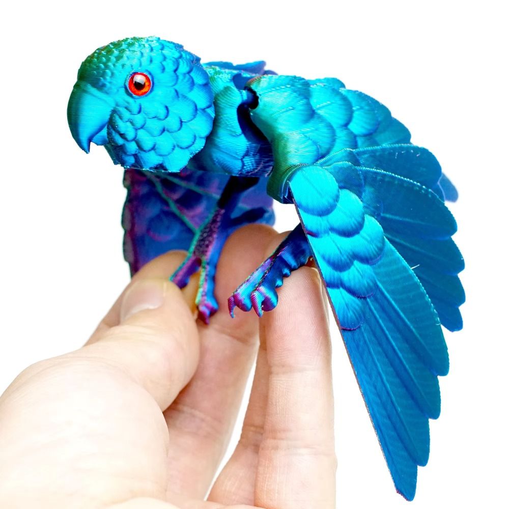 3D Printing Gundam - Simulated Eye 3D Printed Parrot Model