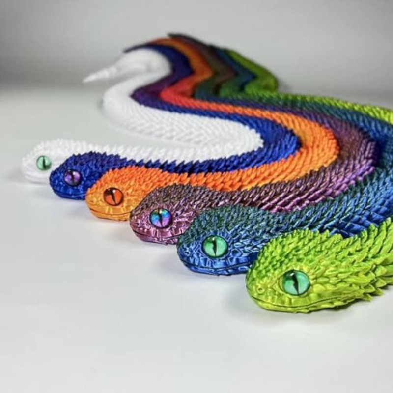 3D Printing Joint - 2026 new 3D printed snake, lifelike