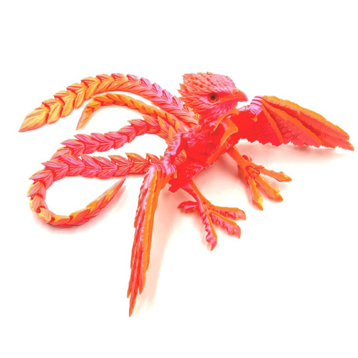 3D Printing Table - 3D Printed Movable Phoenix Bird with