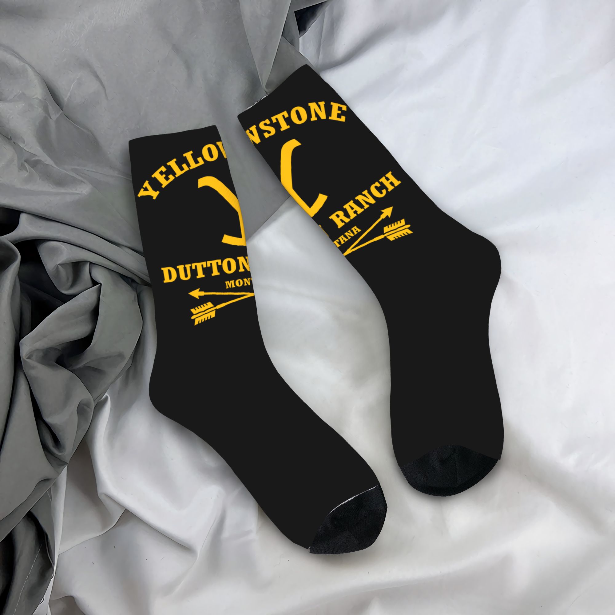 3D Printing Youtube - Custom Yellowstone Dutton Ranch Men's Crew
