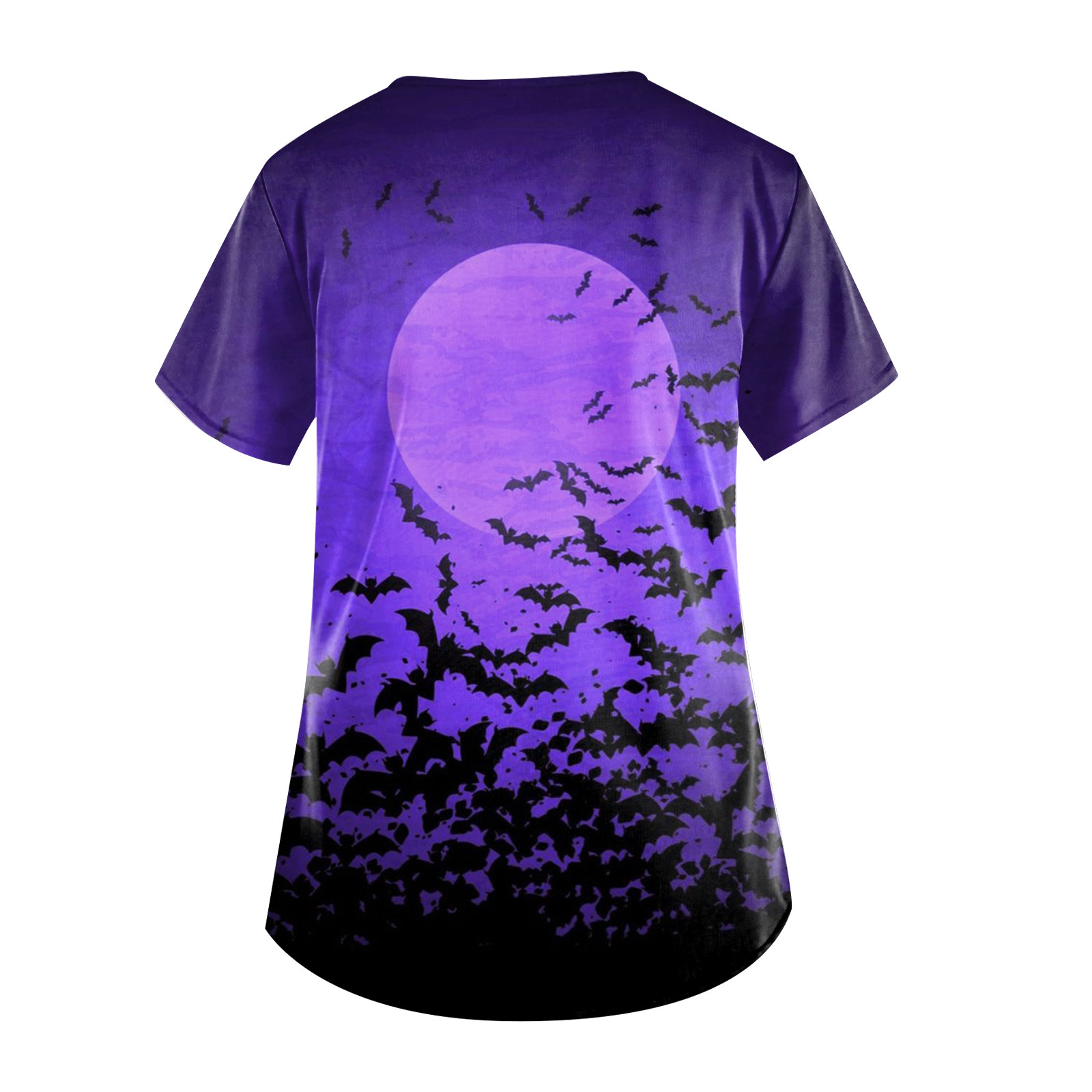 Halloween Bat Pattern T-Shirt  - огляд і ціна 3D Printing For Medical