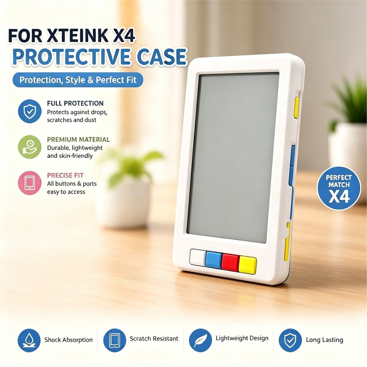 For Xteink X4 Protective Shell - огляд і ціна 3D Printing Ebook