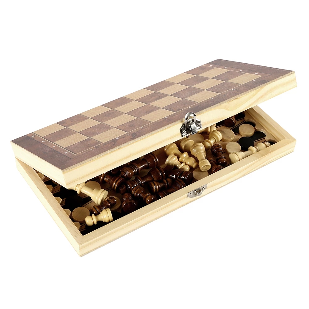 3 in 1 Chess Board, Folding Wo - огляд і ціна 3D Printing Chess
