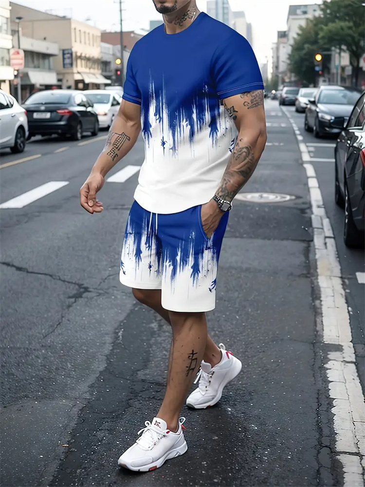 Men Women Gradient Texture T-s - огляд і ціна 3D Printing Custom
