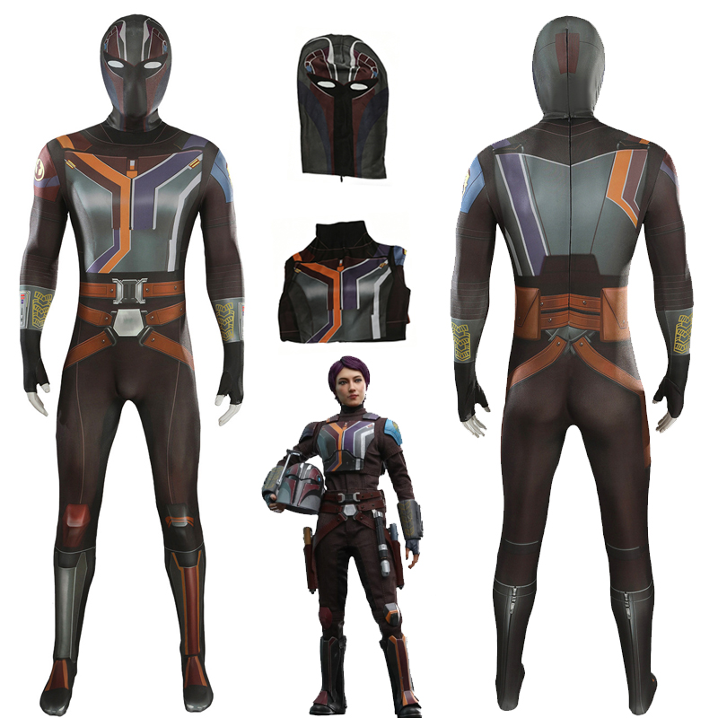 Sabine Wren Cosplay Costume 3D - огляд і ціна 3D Printing Mask