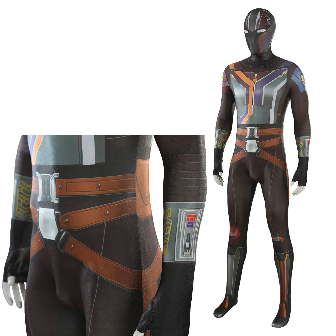 Sabine Wren Cosplay Costume 3D - огляд і ціна 3D Printing Mask
