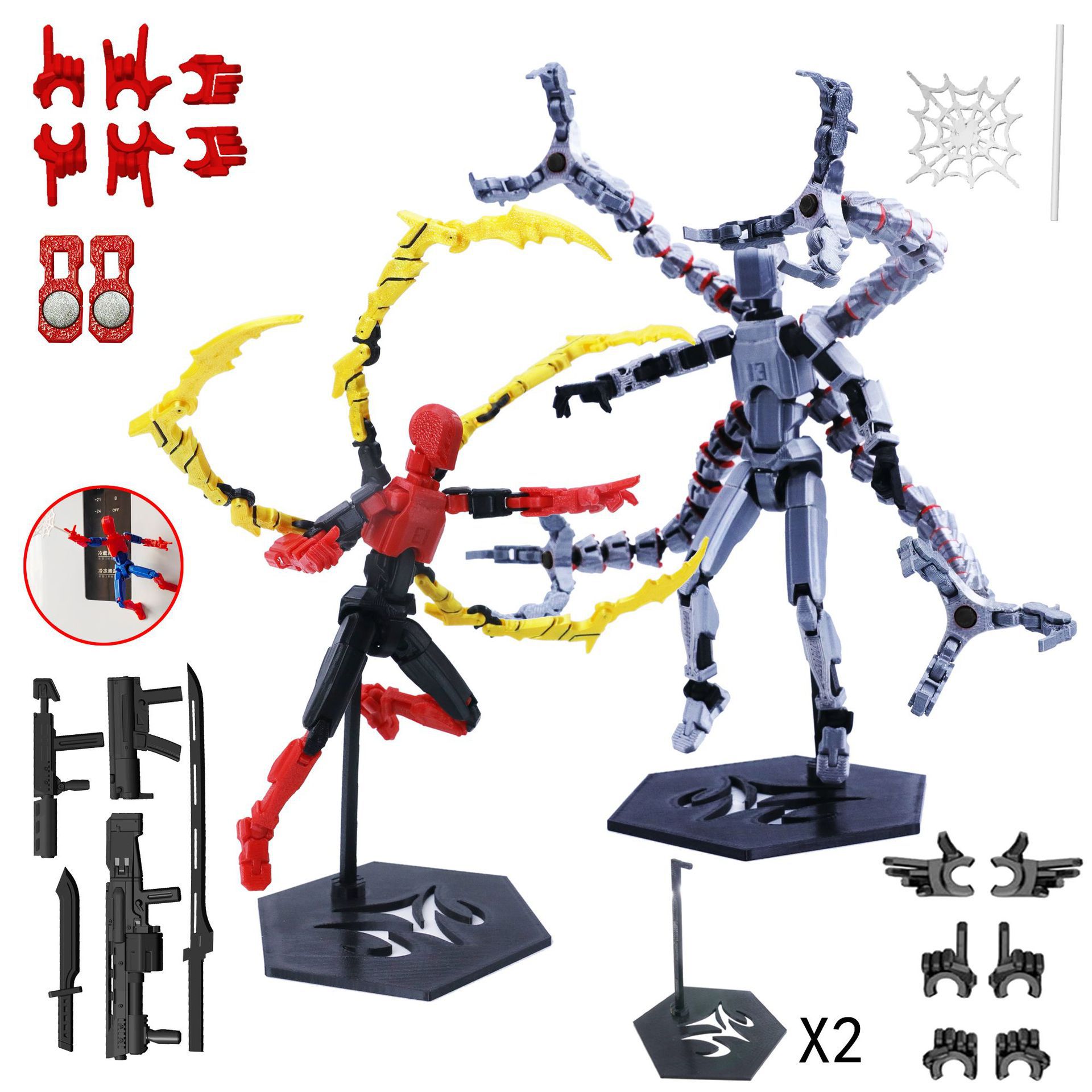 3D Printed Robot Model Toy Mov - огляд і ціна 3D Printing Joint