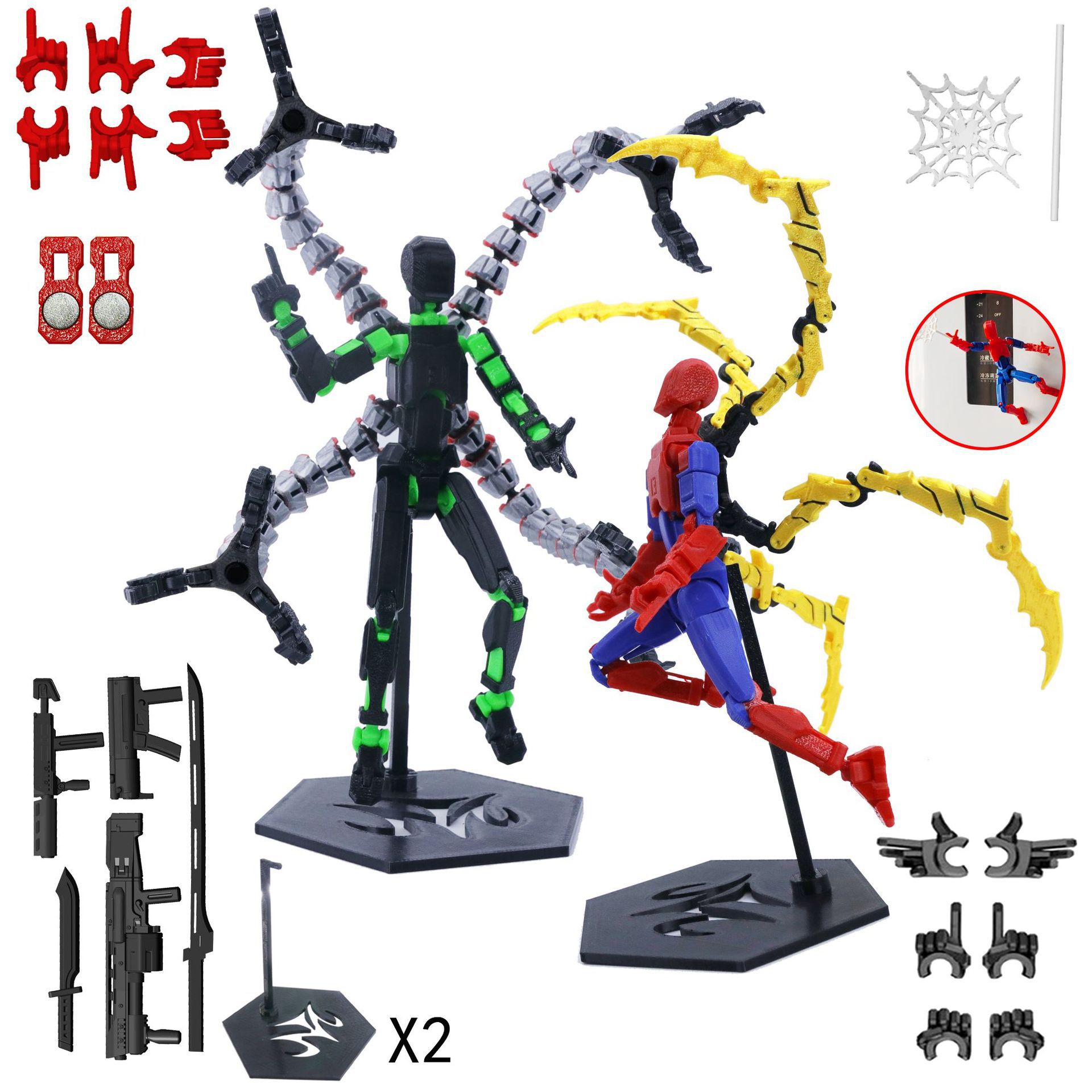 3D Printed Robot Model Toy Mov - огляд і ціна 3D Printing Joint