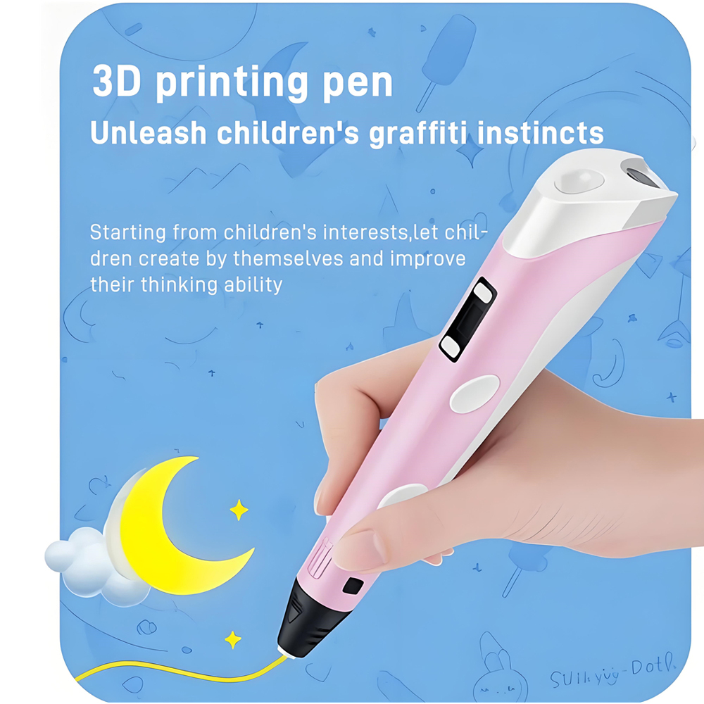 3D Pen With LCD Screen Compati - огляд і ціна 3D Printing Nylon Filament