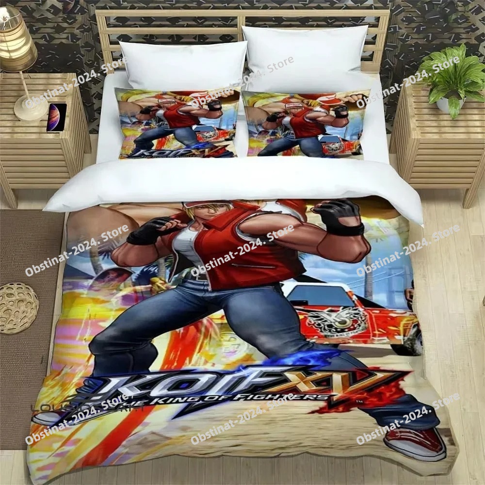 KOF game Cartoons 3D Bedding S - огляд і ціна 3D Printing Quilting