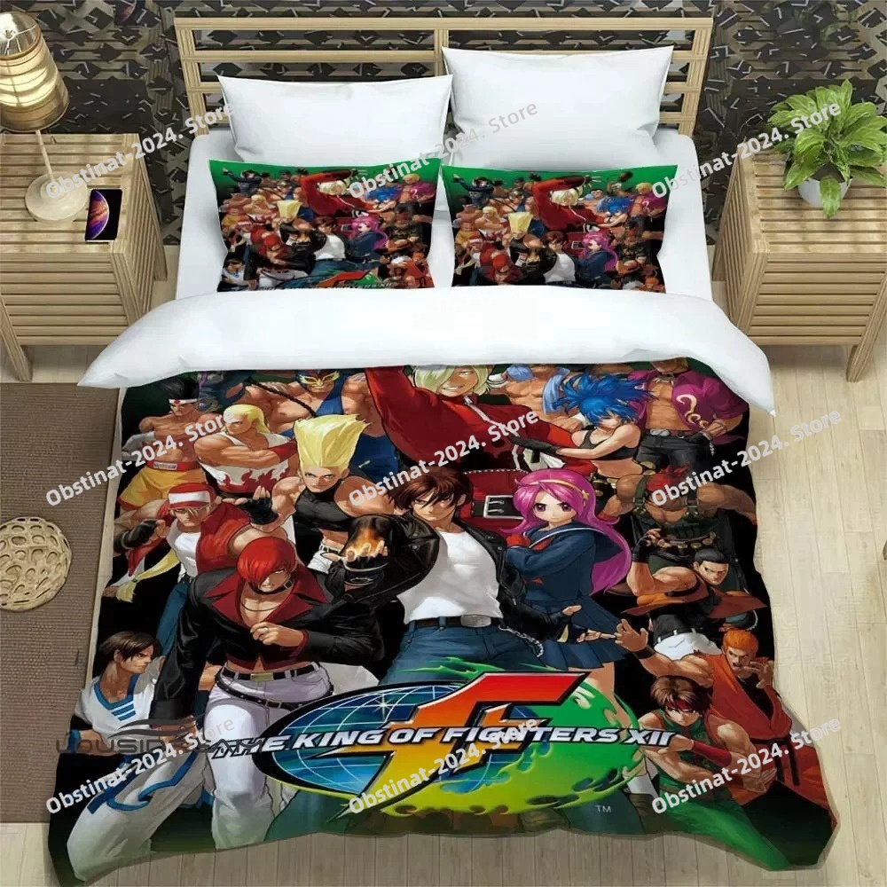 KOF game Cartoons 3D Bedding S - огляд і ціна 3D Printing Quilting