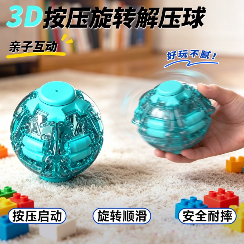 Stress Relief Ball Smooth Spin - огляд і ціна 3D Printing Table