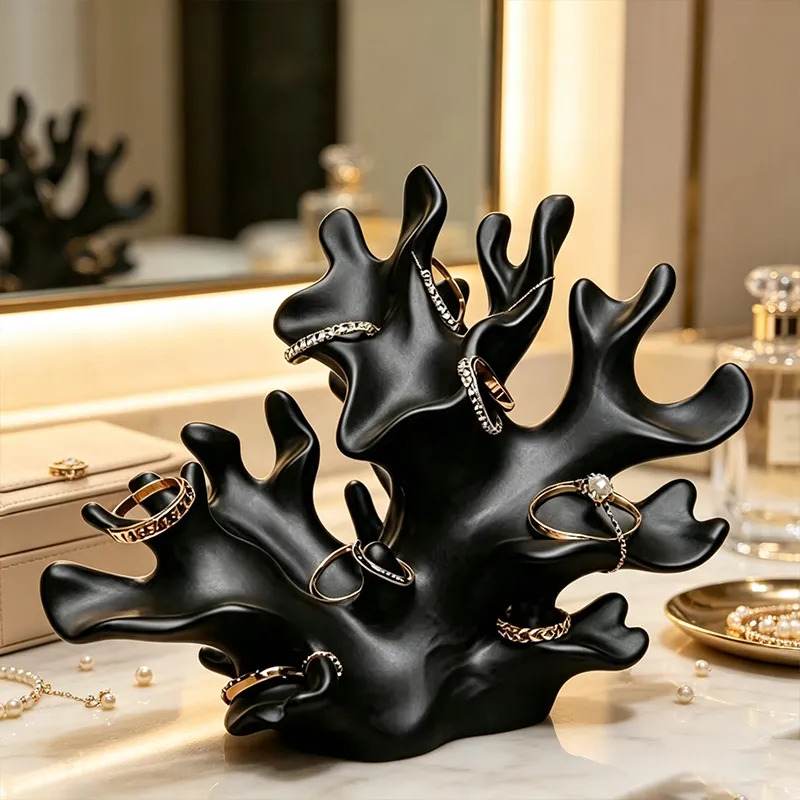 3D Printed Coral Branch Jewelr - огляд і ціна 3D Printing Ring Holder