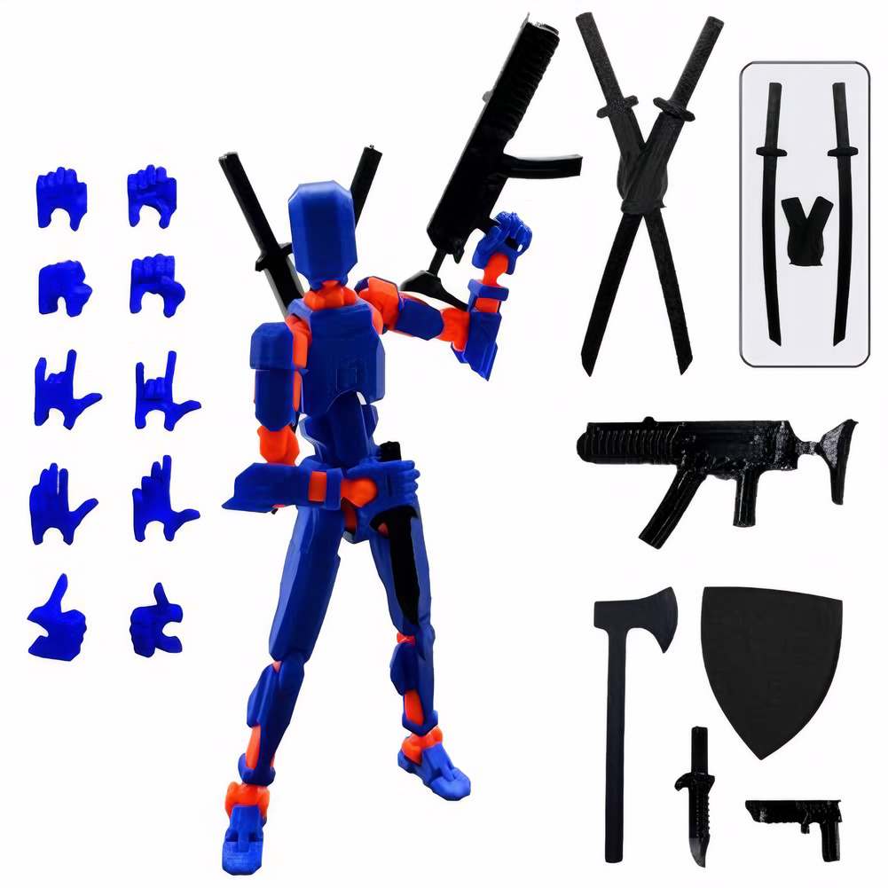 Titan 13 Action Figures T13 Fi - огляд і ціна 3D Printing Titanium