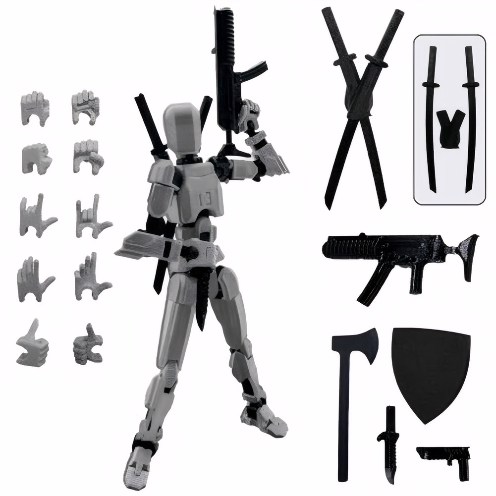 Titan 13 Action Figures T13 Fi - огляд і ціна 3D Printing Titanium