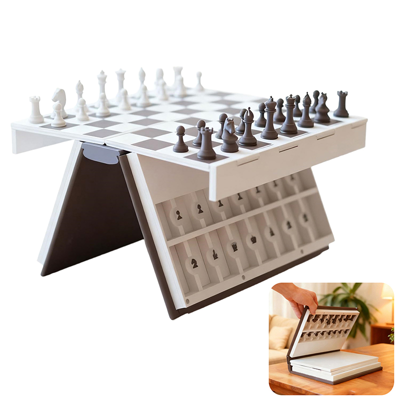Chess Set 3D Printed Book Fold - огляд і ціна 3D Printing Chess