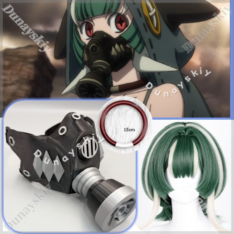 Guita Cyberpunk Gas Mask Green - огляд і ціна 3D Printing Mask