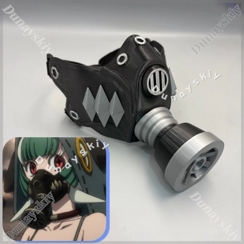 Guita Cyberpunk Gas Mask Green - огляд і ціна 3D Printing Mask