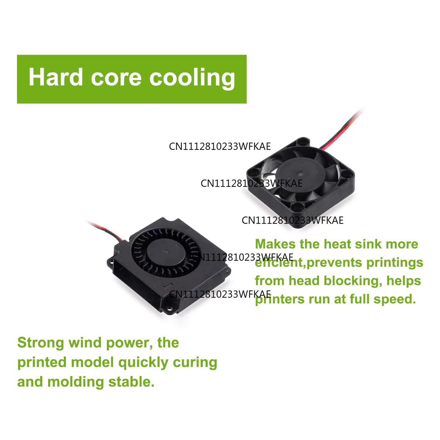 4010 Fan DC 24V Extruder Hot E - огляд і ціна 3D Printing Ender