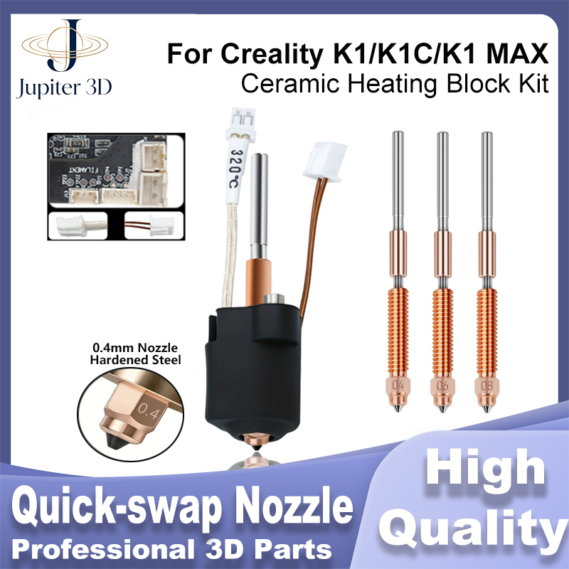 For Creality K1 K1C Nozzle K1  - огляд і ціна 3D Printing Ender