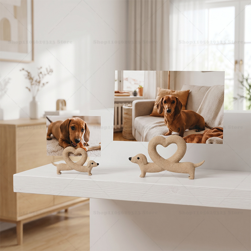 3D Printed Heart Dachshund Pho - огляд і ціна 3D Printing Table