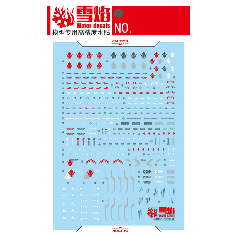 Model Decals Water Slide Decal - огляд і ціна 3D Printing Gundam