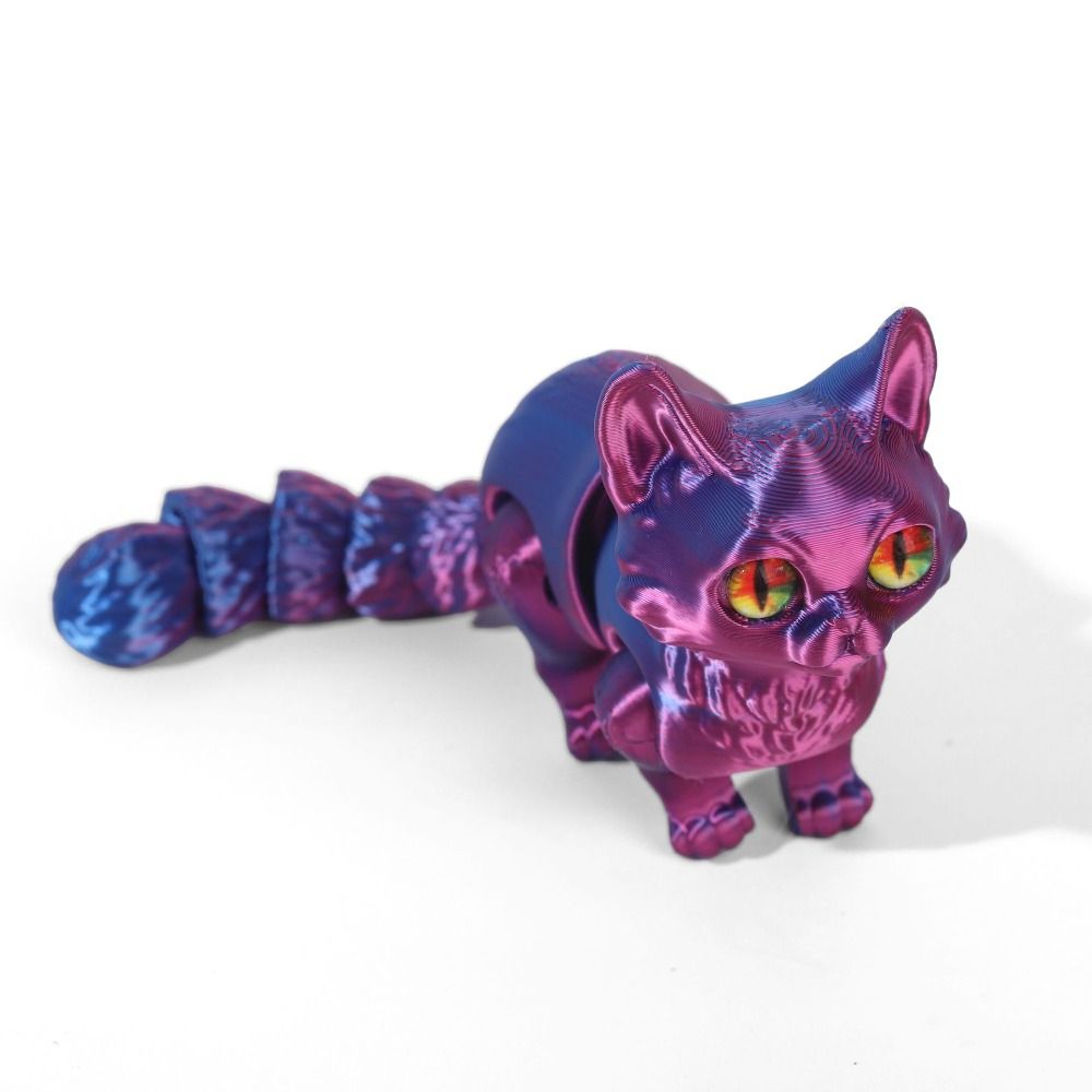 Big Eyes 3D Printed Cat Model  - огляд і ціна 3D Printing Material