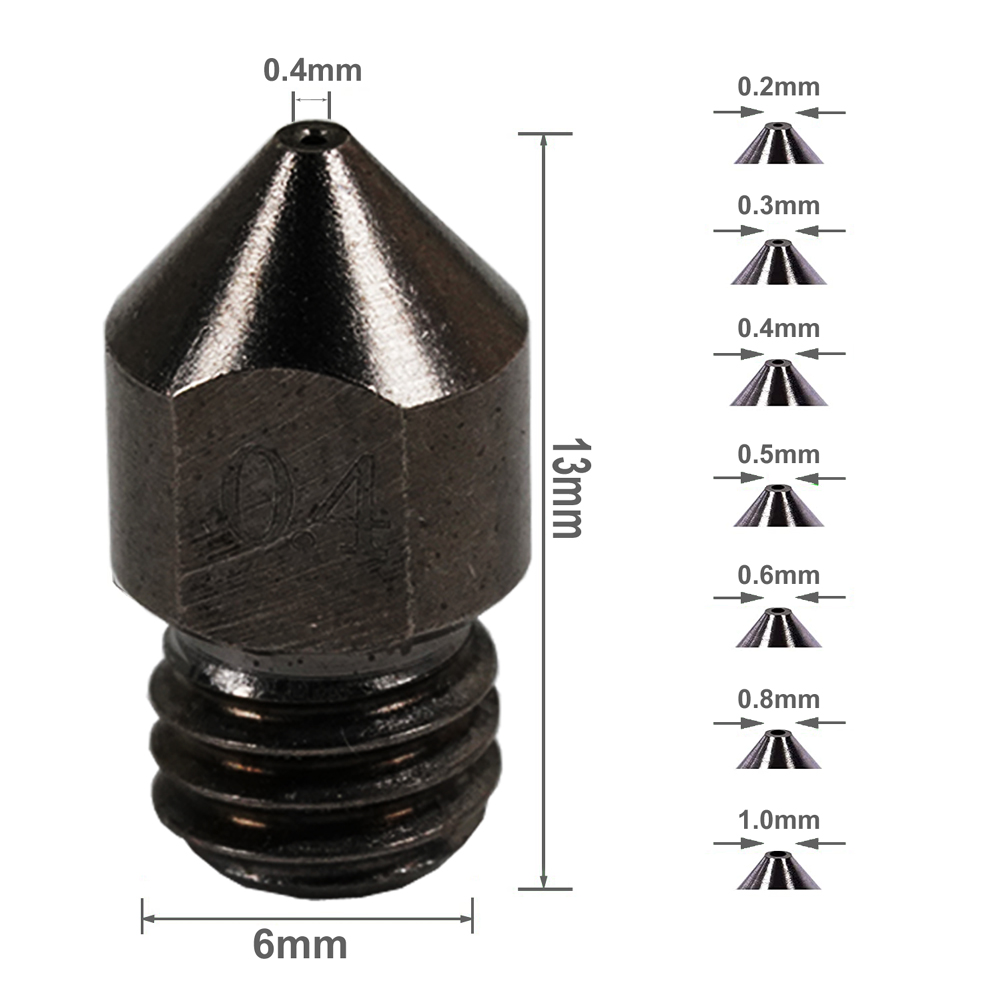 1.75mm MK8 3D Printer Hardened - огляд і ціна 3D Printing Ender