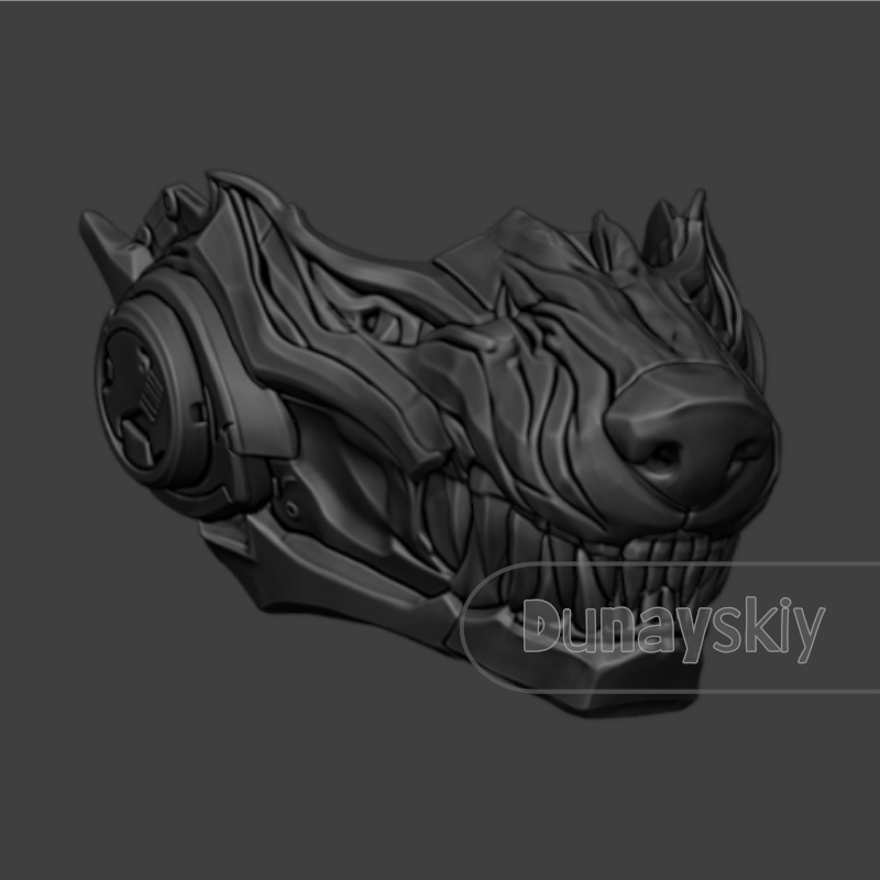 Love and Deepspace Valko Wolf  - огляд і ціна 3D Printing Mask