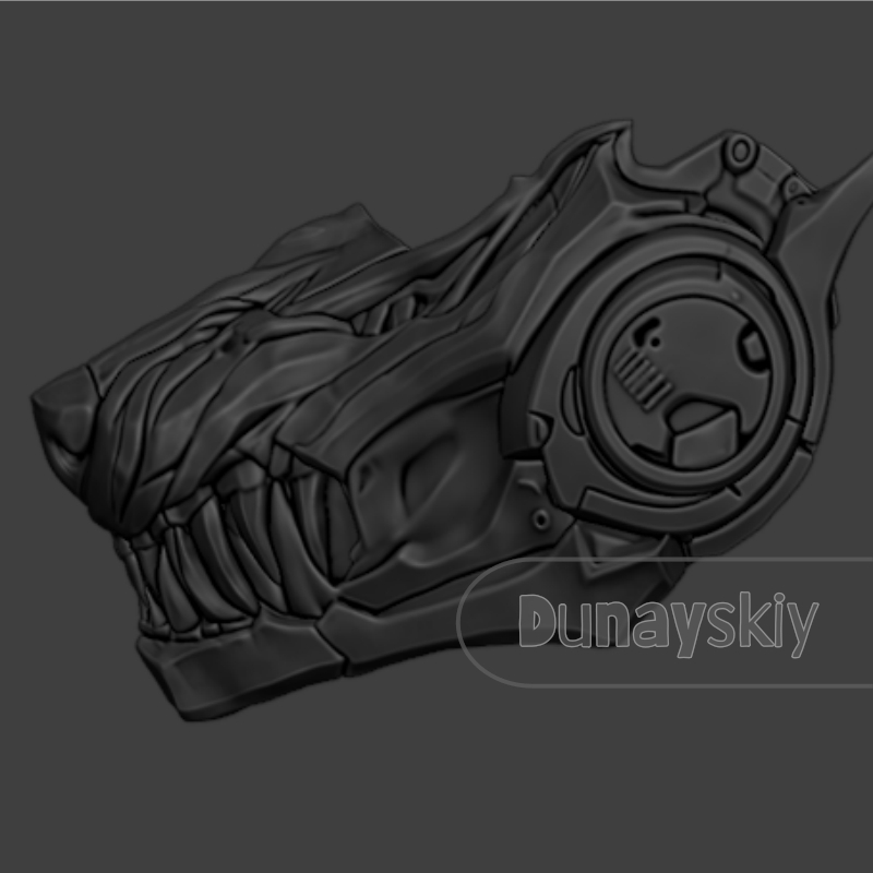 Love and Deepspace Valko Wolf  - огляд і ціна 3D Printing Mask