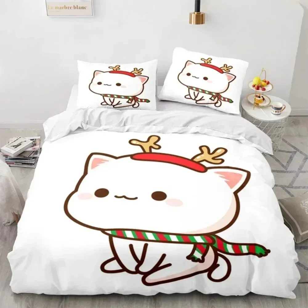 3D Cartoon Lovely Peach Cat Pr - огляд і ціна 3D Printing Quilting