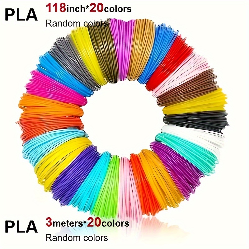 20 Color 3D Printing Pen Set D - огляд і ціна 3D Printing Nylon Filament