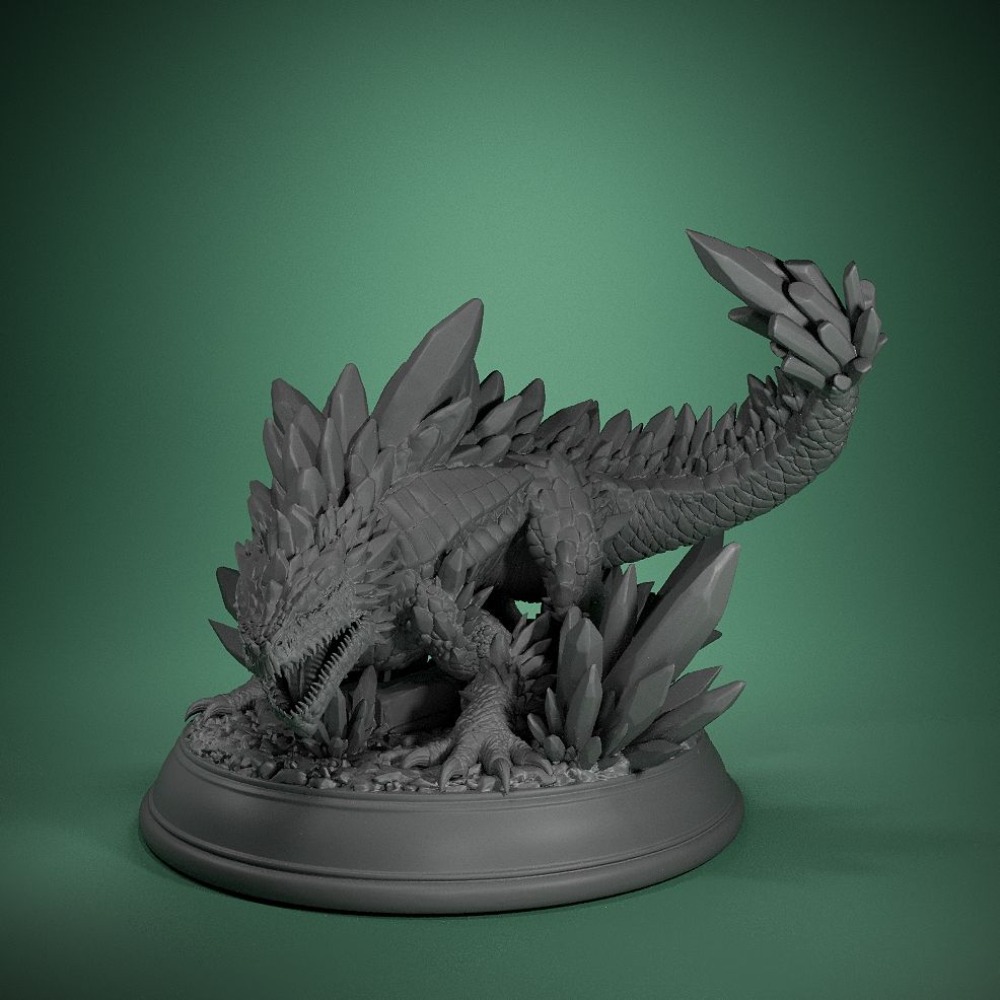 Crystal Lizard Board Game Ches - огляд і ціна 3D Printing Chess