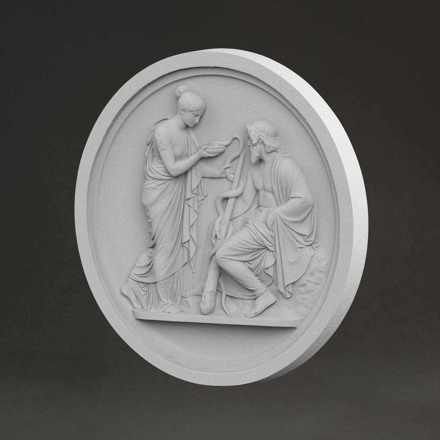 “Nemesis's recitation” sculptu - огляд і ціна 3D Printing Material