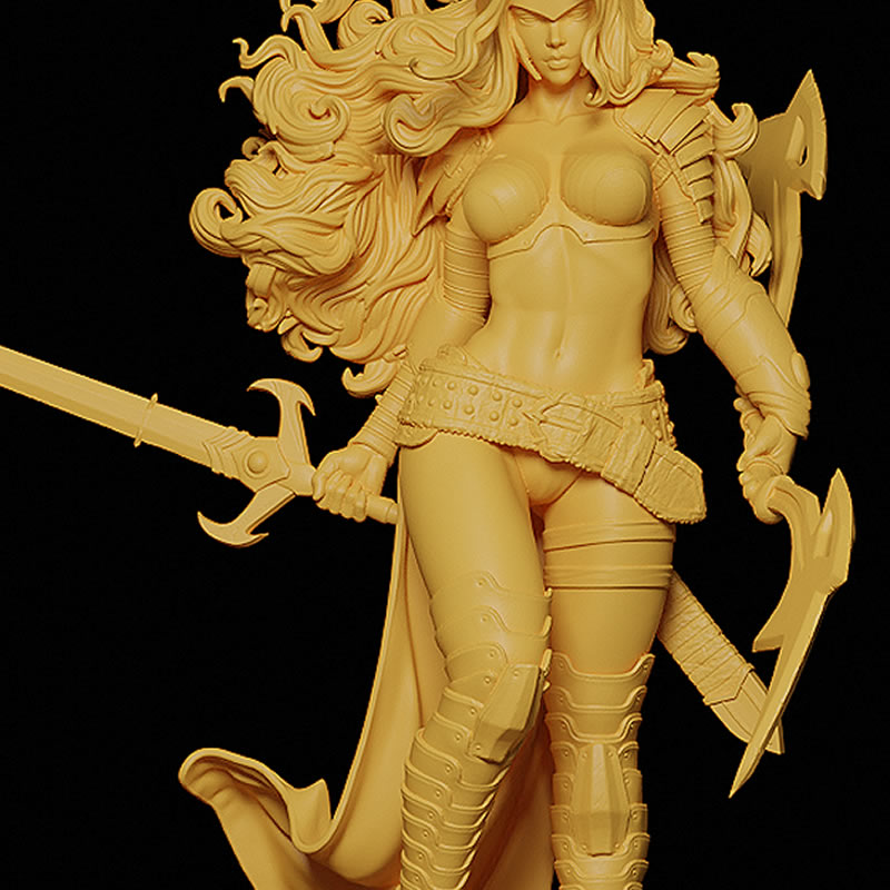 2 Styles Comic Character 6399  - огляд і ціна 3D Printing Character