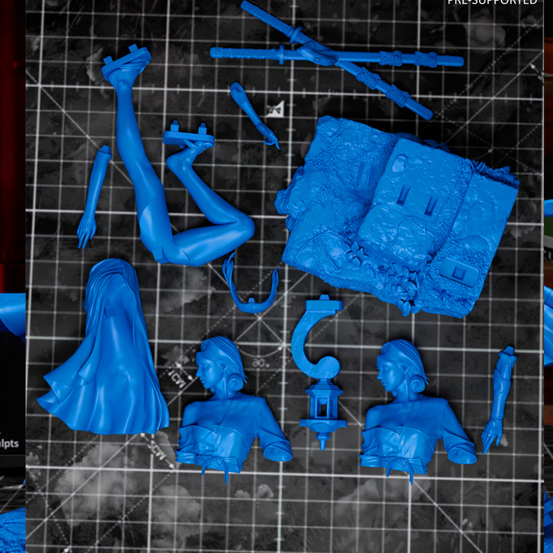 3 Styles Game Character 6642 K - огляд і ціна 3D Printing Character