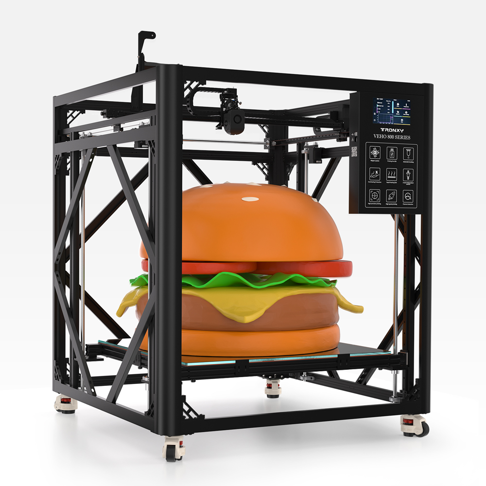 Tronxy VEHO-800-12 or PRO Larg - огляд і ціна 3D Printing X Y Z Axis