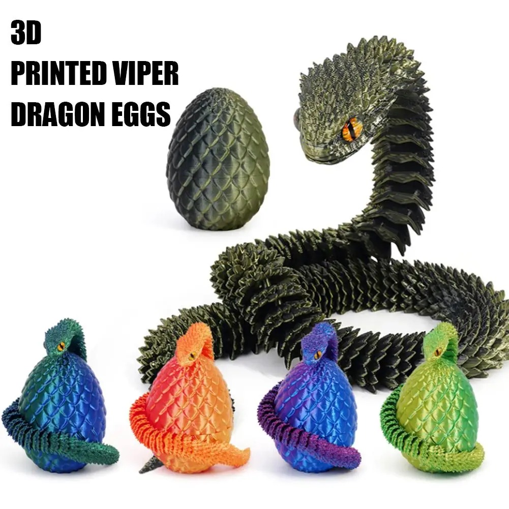 3D Printed Cool Snake Dragon E - огляд і ціна 3D Printing Joint