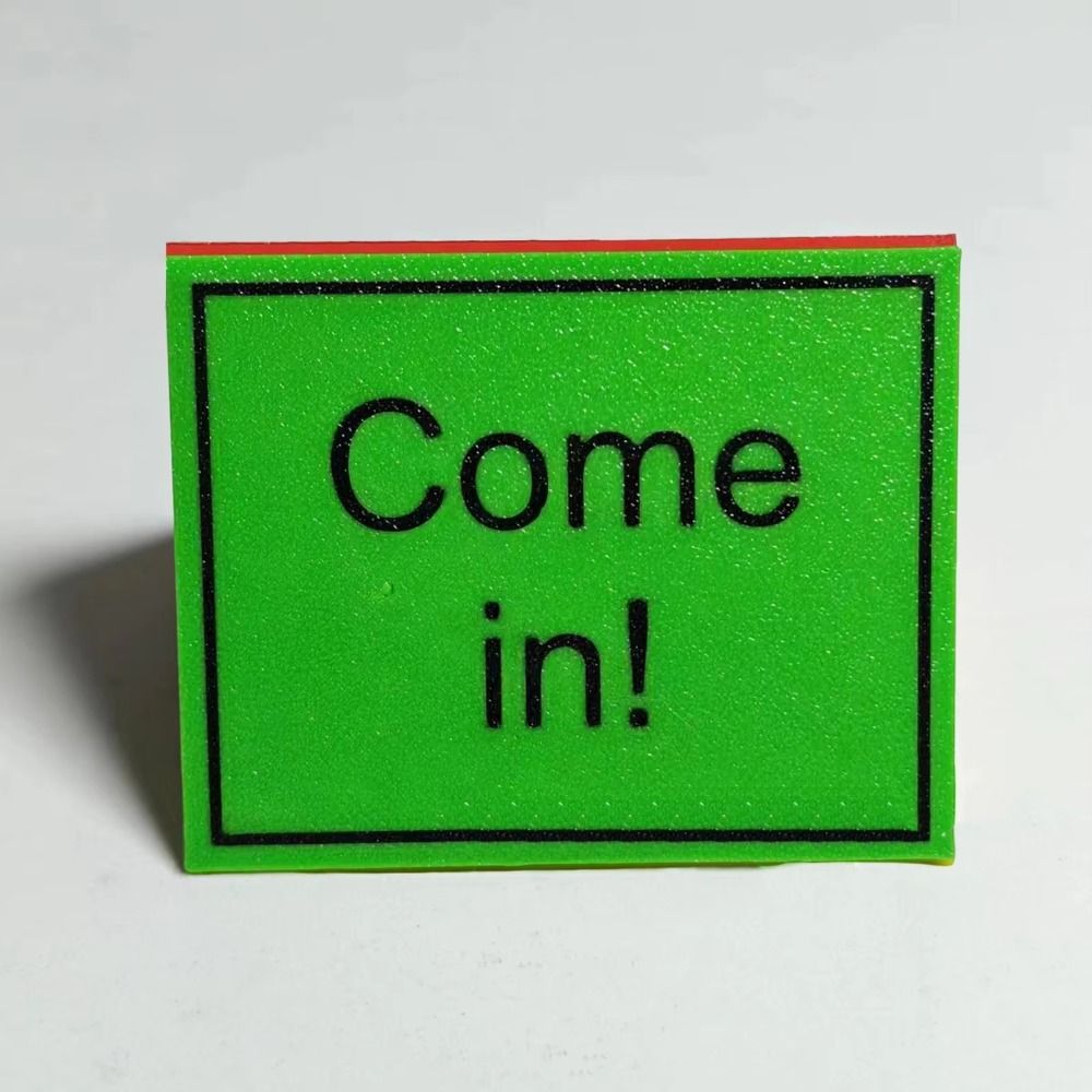 3-Sided Do Not Disturb Table S - огляд і ціна 3D Printing Table