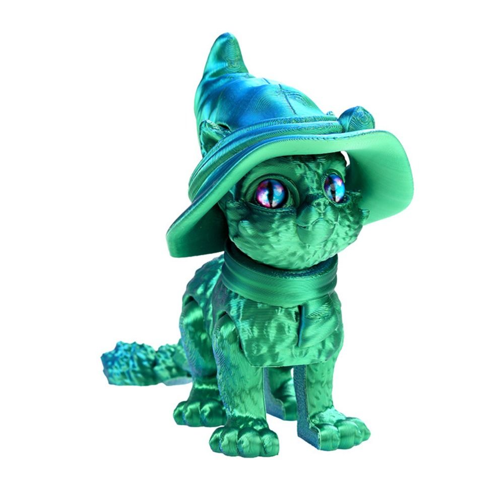 Big Eyes 3D Printed Cat Model  - огляд і ціна 3D Printing Material