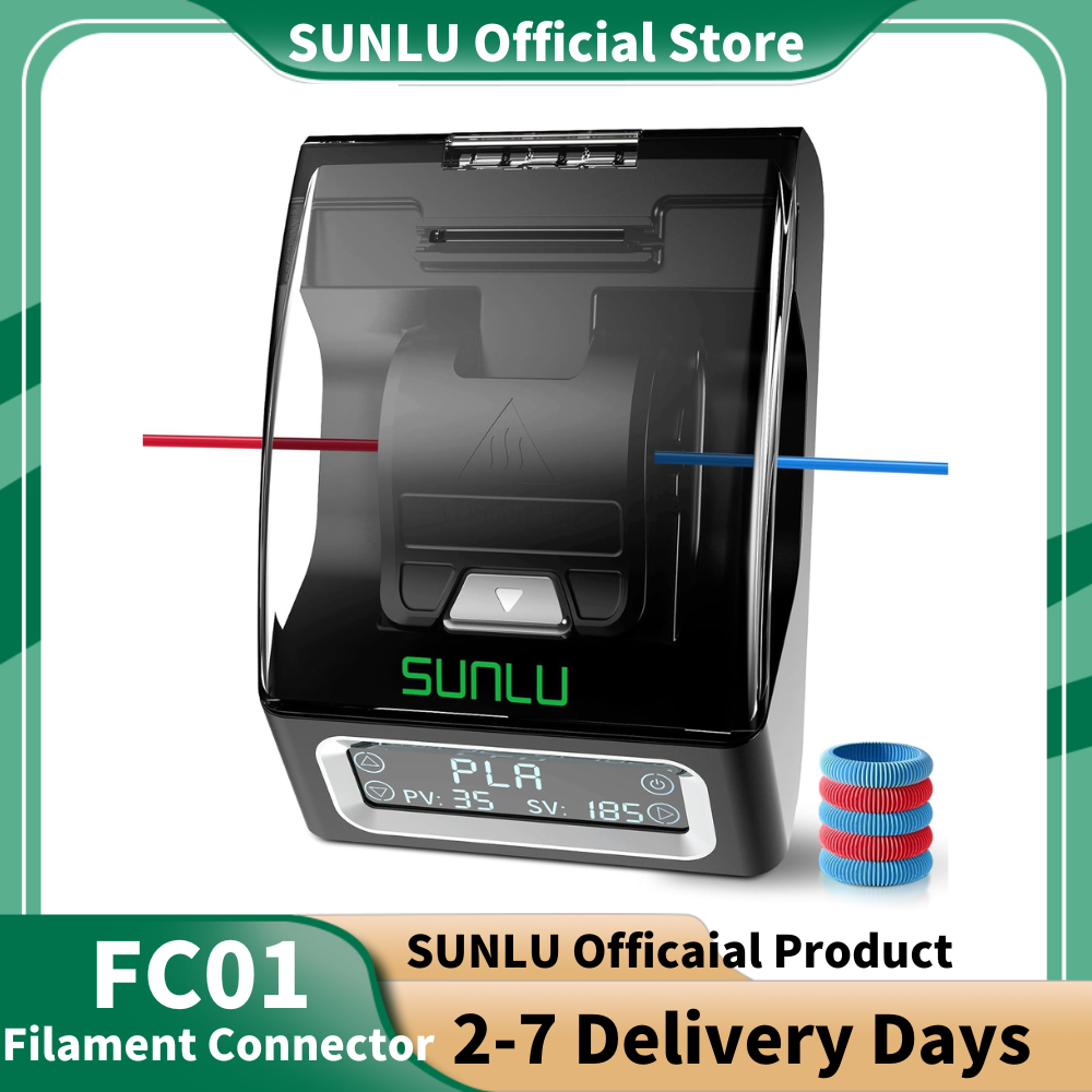 SUNLU FC01 Filament Connector  - огляд і ціна 3D Printing Nylon Filament