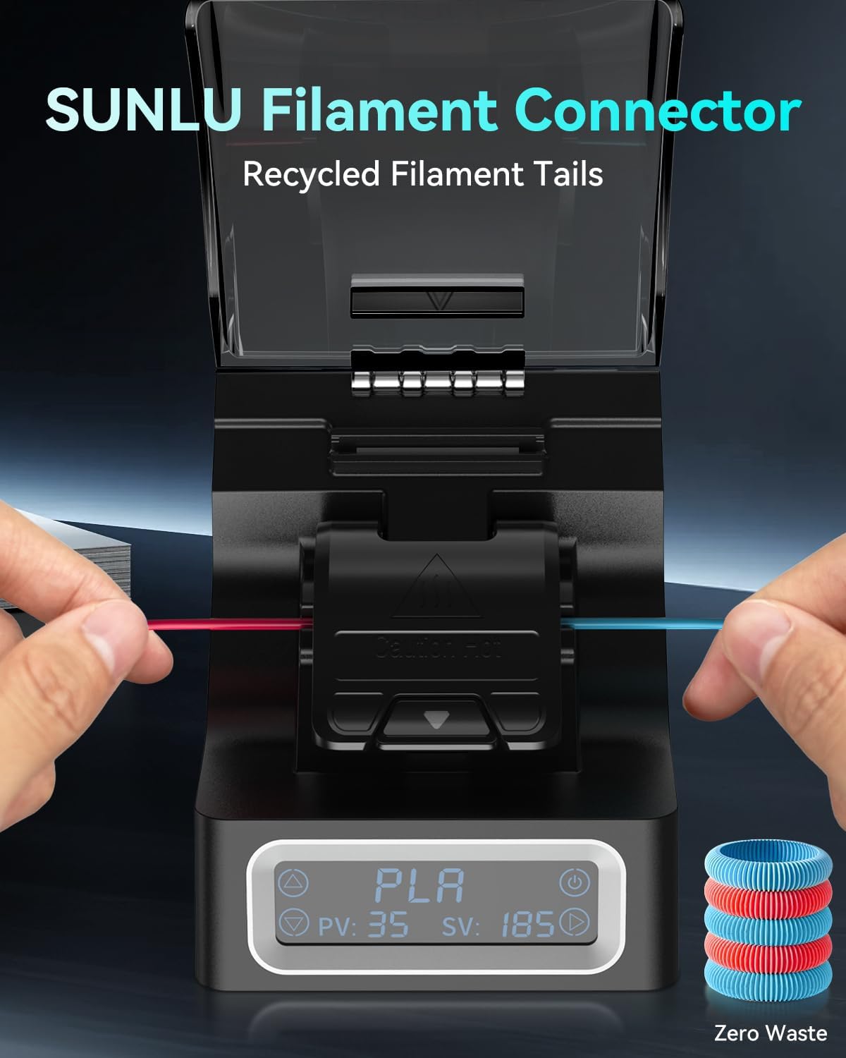 SUNLU FC01 Filament Connector  - огляд і ціна 3D Printing Nylon Filament
