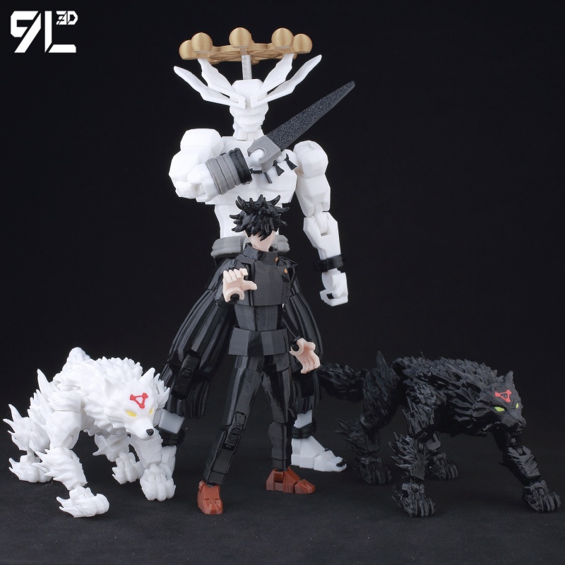 New Jujutsu Kaisen All Charact - огляд і ціна 3D Printing Titanium