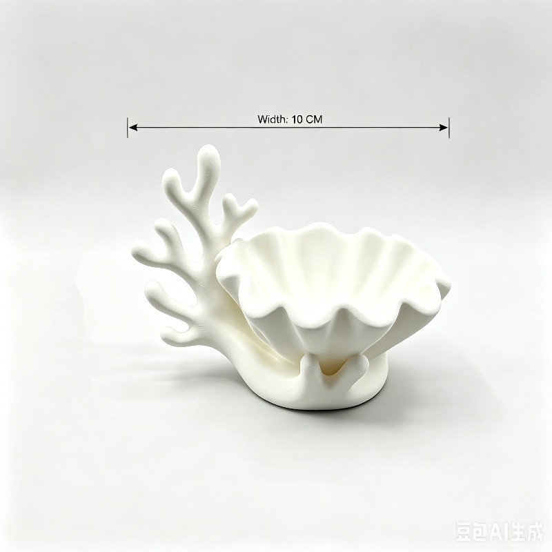 3D Printed Coral Seashell Trin - огляд і ціна 3D Printing Ring Holder